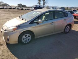 Salvage cars for sale from Copart San Martin, CA: 2011 Toyota Prius