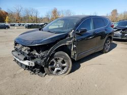 Salvage cars for sale at Marlboro, NY auction: 2017 Honda CR-V EXL