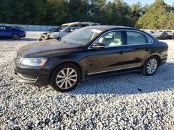 Salvage cars for sale at Ellenwood, GA auction: 2012 Volkswagen Passat SEL