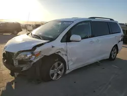 Toyota Sienna le salvage cars for sale: 2013 Toyota Sienna LE