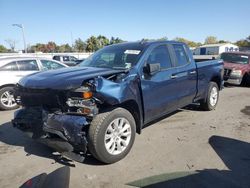 Salvage cars for sale at Glassboro, NJ auction: 2021 Chevrolet Silverado K1500 Custom