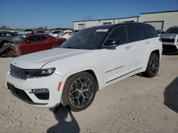 Jeep salvage cars for sale: 2022 Jeep Grand Cherokee Summit