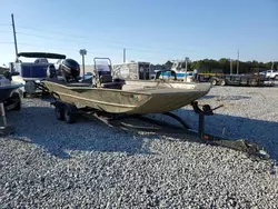 Salvage boats for sale at Tifton, GA auction: 2018 Tracker Boat