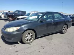 Salvage cars for sale at North Las Vegas, NV auction: 2005 Toyota Camry LE