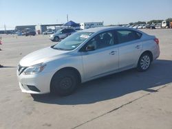 Salvage cars for sale at Grand Prairie, TX auction: 2019 Nissan Sentra S