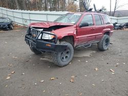 Salvage cars for sale at Center Rutland, VT auction: 2004 Jeep Grand Cherokee Limited