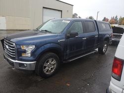 Salvage trucks for sale at Woodburn, OR auction: 2015 Ford F150 Supercrew