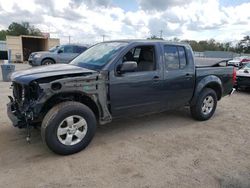 Salvage trucks for sale at Newton, AL auction: 2012 Nissan Frontier S