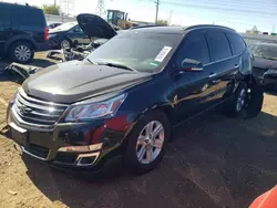 Salvage cars for sale from Copart Elgin, IL: 2013 Chevrolet Traverse LT