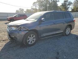 Salvage cars for sale at Gastonia, NC auction: 2013 Toyota Highlander Base