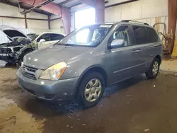 Salvage cars for sale at Lansing, MI auction: 2010 KIA Sedona LX