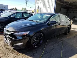 Chevrolet salvage cars for sale: 2021 Chevrolet Malibu LT