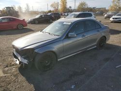 Salvage cars for sale at auction: 2011 Mercedes-Benz C 250 4matic