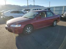 Salvage cars for sale at Magna, UT auction: 2002 Honda Accord EX