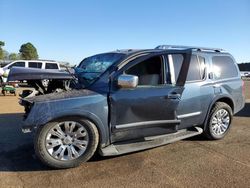 Salvage cars for sale at Longview, TX auction: 2015 Nissan Armada Platinum