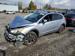 Salvage cars for sale at auction: 2016 Subaru Crosstrek Premium