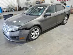 Salvage cars for sale at Lufkin, TX auction: 2012 Ford Fusion SE