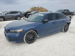 Salvage cars for sale at Temple, TX auction: 2025 Honda Civic Sport