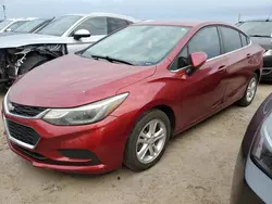 Carros salvage sin ofertas aún a la venta en subasta: 2018 Chevrolet Cruze LT