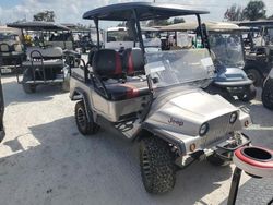 Salvage trucks for sale at Arcadia, FL auction: 2018 Aspt Golf Cart