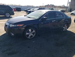 Salvage cars for sale at Fredericksburg, VA auction: 2013 Acura TSX