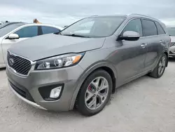 Flood-damaged cars for sale at auction: 2016 KIA Sorento SX