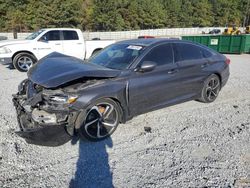 Salvage cars for sale at Gainesville, GA auction: 2018 Honda Accord Sport