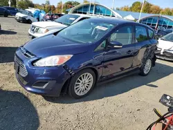 Salvage cars for sale at East Granby, CT auction: 2016 Ford C-MAX SE