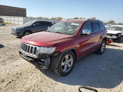 Vehiculos salvage en venta de Copart Kansas City, KS: 2011 Jeep Grand Cherokee Overland