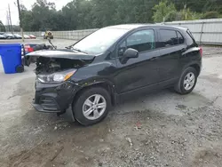 Carros salvage a la venta en subasta: 2020 Chevrolet Trax LS