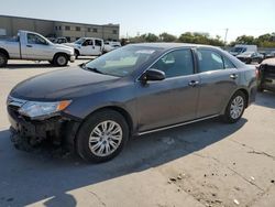 2014 Toyota Camry L en venta en Wilmer, TX