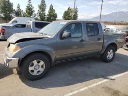 Salvage trucks for sale at Rancho Cucamonga, CA auction: 2008 Nissan Frontier Crew Cab LE