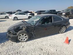 Salvage cars for sale at Taylor, TX auction: 2003 BMW 325 CI