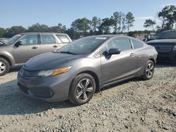 Salvage cars for sale at Byron, GA auction: 2015 Honda Civic EX