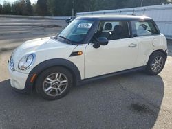 Salvage cars for sale at Arlington, WA auction: 2013 Mini Cooper