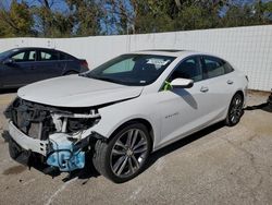 Salvage cars for sale at Bridgeton, MO auction: 2020 Chevrolet Malibu Premier