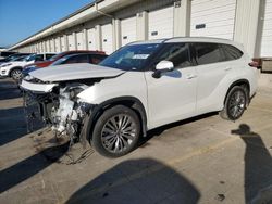 Salvage cars for sale at Louisville, KY auction: 2021 Toyota Highlander Platinum