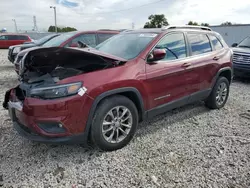 2019 Jeep Cherokee Latitude Plus en venta en Franklin, WI