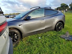 Salvage cars for sale at Riverview, FL auction: 2023 Tesla Model Y