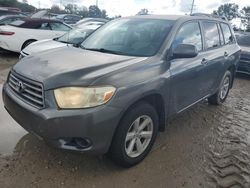 Toyota salvage cars for sale: 2009 Toyota Highlander