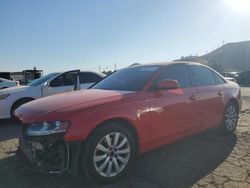 Salvage cars for sale at Colton, CA auction: 2012 Audi A4 Premium