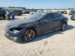 Salvage cars for sale at Gaston, SC auction: 2014 Tesla Model S