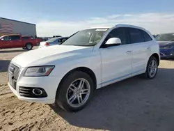 Salvage cars for sale from Copart Amarillo, TX: 2017 Audi Q5 Premium