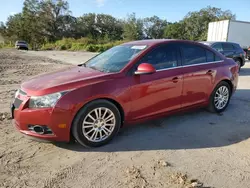 Carros salvage a la venta en subasta: 2014 Chevrolet Cruze ECO