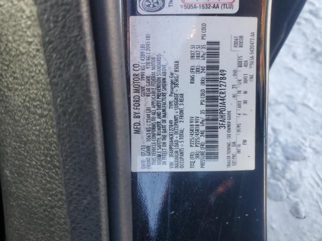 2012 Ford Fusion SEL