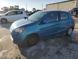 Salvage cars for sale at Haslet, TX auction: 2015 Mitsubishi Mirage DE