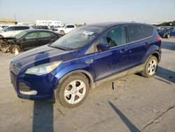 Salvage cars for sale at Grand Prairie, TX auction: 2013 Ford Escape SE