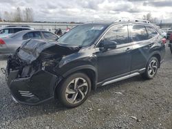 Salvage cars for sale from Copart Arlington, WA: 2022 Subaru Forester Touring