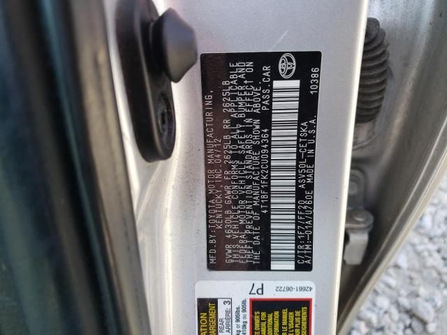 2012 Toyota Camry Base