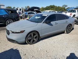 Salvage cars for sale at Florence, MS auction: 2024 Honda Accord Hybrid Sport